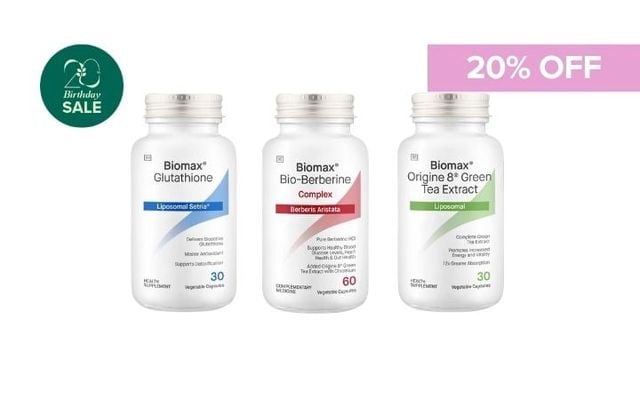 20% Off Select Biomax Supplements Cover Image
